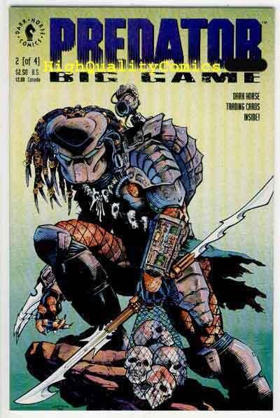 PREDATOR : BIG GAME #2, NM+, Hunter, Monster,Beast, Dorkin, more Horror in store