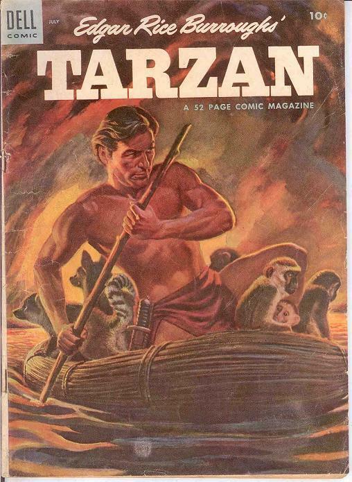 TARZAN 58 VG    July 1954 COMICS BOOK