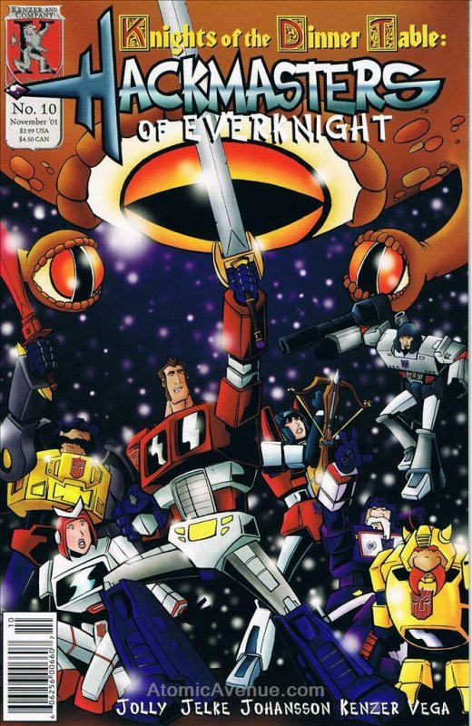 Hackmasters of EverKnight #10 VF; Kenzer and Company | save on shipping - detail