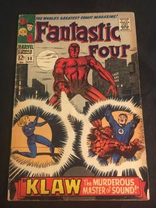 THE FANTASTIC FOUR #56 G+ Condition