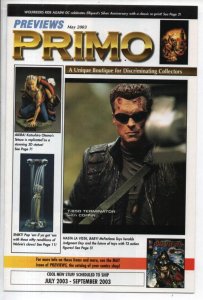 PRIMO #5 May 2003 Ashcan sized, NM-, Diamond Previews, HTF, Terminator items +