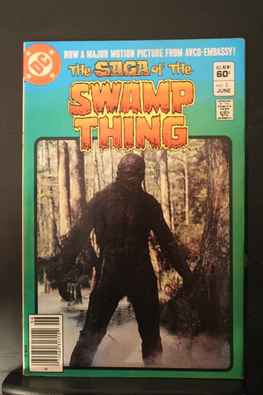The Saga of Swamp Thing #2 (1982) Super-High-Grade NM 2nd Issue ongoing series!