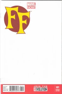 FF #1 Blank Cover (2013) Future Foundation