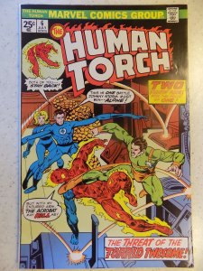 HUMAN TORCH # 6 MARVEL FANTASTIC FOUR ACTION NICE GRADE