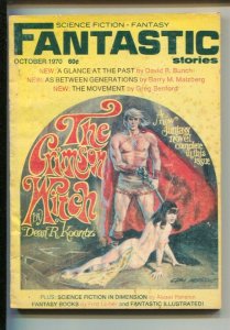 Fantastic Stories 10/1970-Gray Morrow cover & story art-Jeff Jones-Dan Adams-...