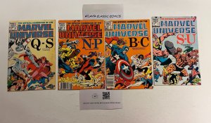 4 Official Handbook Marvel Universe Marvel Comics Books #2 8 9 11 25 JW11