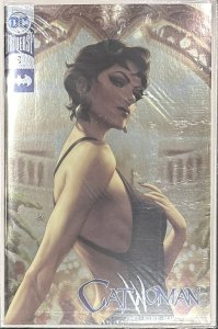 (2019) CATWOMAN #3 SILVER FOIL ARTGERM Sealed Variant Cover