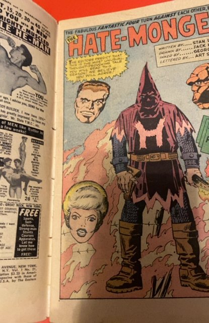 Fantastic Four #21 (1963) The hate Monger