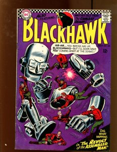 Blackhawk #220 - Dick Dillon Cover Art! (5.5) 1966