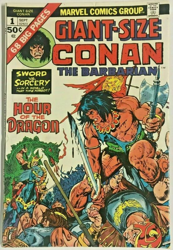 GIANT-SIZE CONAN#1 FN 1974 MARVEL BRONZE AGE COMICS