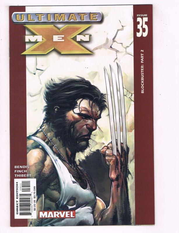 Lot Of 5 Ultimate X-Men Marvel Comic Books # 31 32 33 34 35 Wolverine Gambit J54