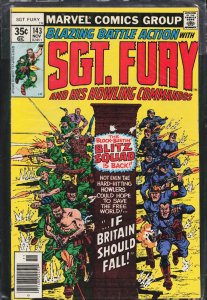 Sgt. Fury and His Howling Commandos #143 (1977) Sgt. Fury