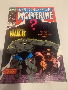 Marvel Comics Presents Wolverine / Hulk #58 Marvel 1990 Comic 