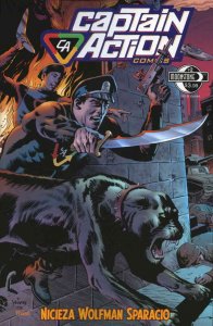 Captain Action Comics #2B FN ; Moonstone | Retro Cover