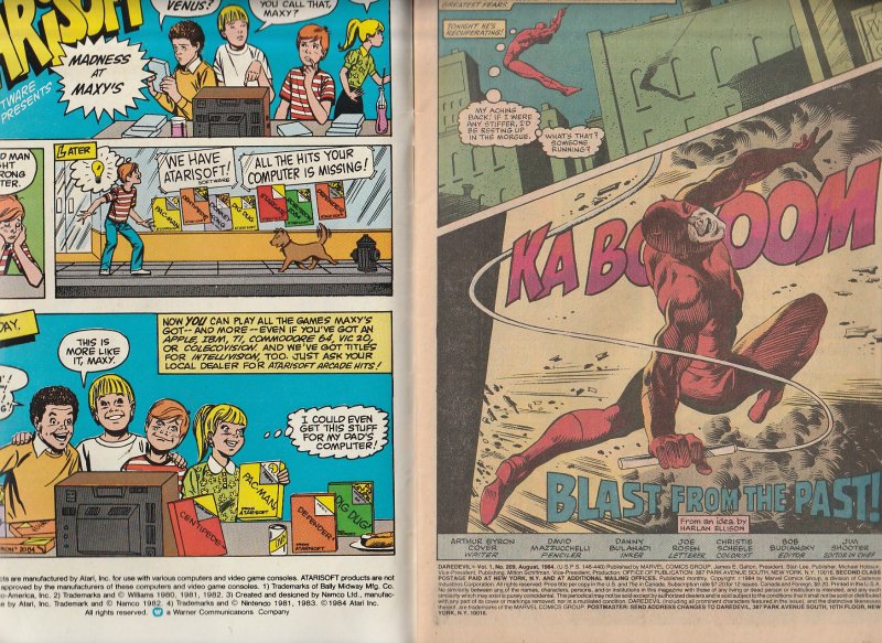 Daredevil(vol. 1)# 209 Little Girl Is Da Bomb !