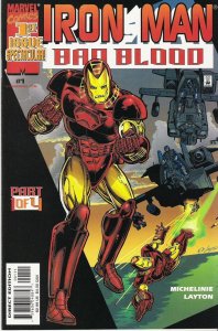 Iron Man: Bad Blood #1 (2000)  NM+ to NM/M  original owner