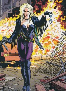 Barb Wire: Ace of Spades #1 Newsstand Edition (1996)