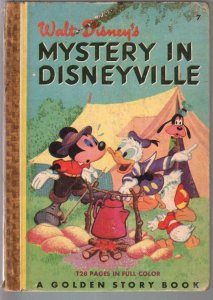 Mystery In Disneyville #7 1949-ickey Mouse-Donald Duck-Goofy-G/VG