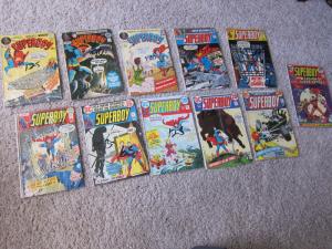 DC Superboy #176 178 179 180 + more VG/F (5.0) Bronze age lot 11 comics (475J) 