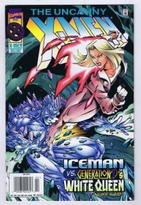 Uncanny X-Men #331 ORIGINAL Vintage 1996 Marvel Comics White Queen Iceman