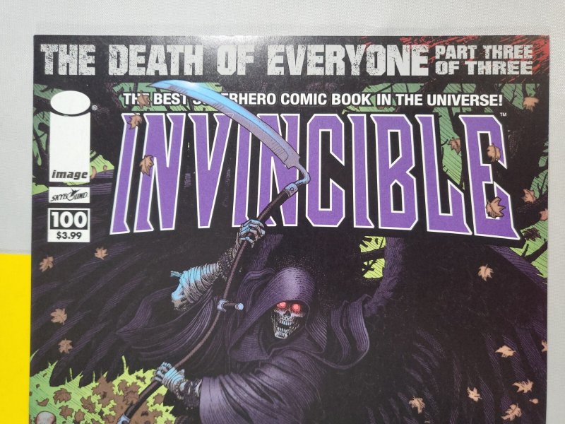 Invincible #100 Art Adams Cover E Variant  The Death of Everyone Amazon Prime