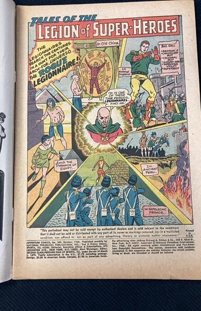 Adventure Comics #349 (1966)