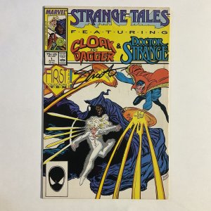 Strange Tales 1 1987 Signed by Jim Shooter Marvel VF very fine 8.0