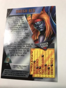 OMEGA RED #101 card : Marvel Metal 1995 Fleer Chromium; NM/M Avengers, base