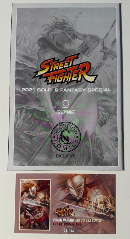 Street Fighter 2021 Sci Fi and Fantasy Special Virgin Variant Giang