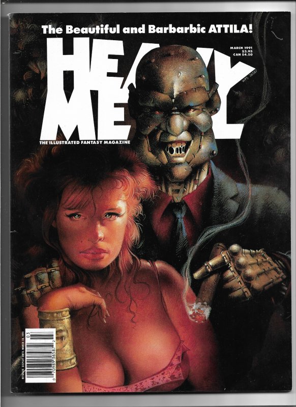 Heavy Metal Magazine #199102 (1991) FN