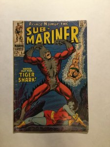 Sub Mariner 5 Good Gd 2.0 First 1st Tiger-Shark Marvel