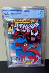 Spiderman Unlimited #1  CBCS 9.8 NM-MT  (1st Shriek)  May 1993