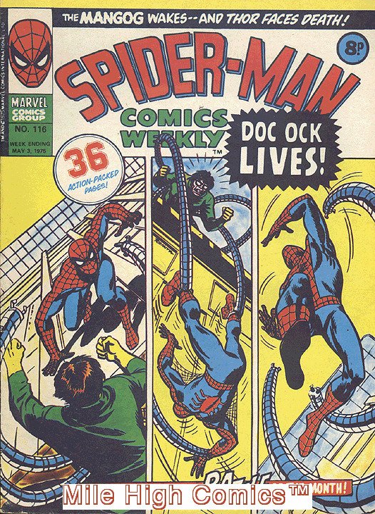 SPIDER-MAN WEEKLY  (#229-230) (UK MAG) (1973 Series) #116 Very Fine 