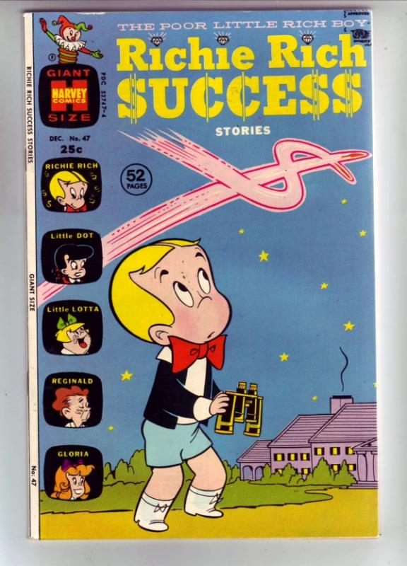 Richie Rich Success #47 (Dec-72) NM- High-Grade Richie Rich