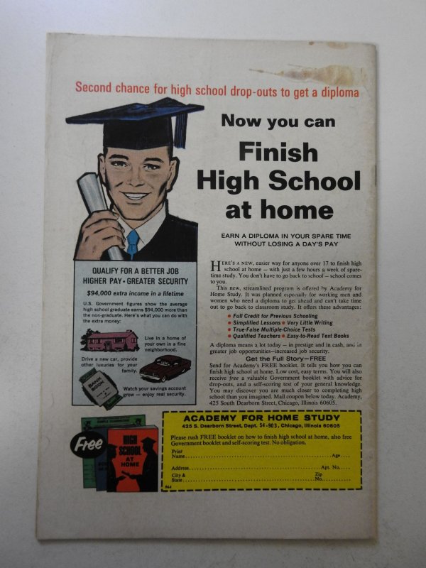 Thor #178 (1970) VG+ Condition moisture stains bc