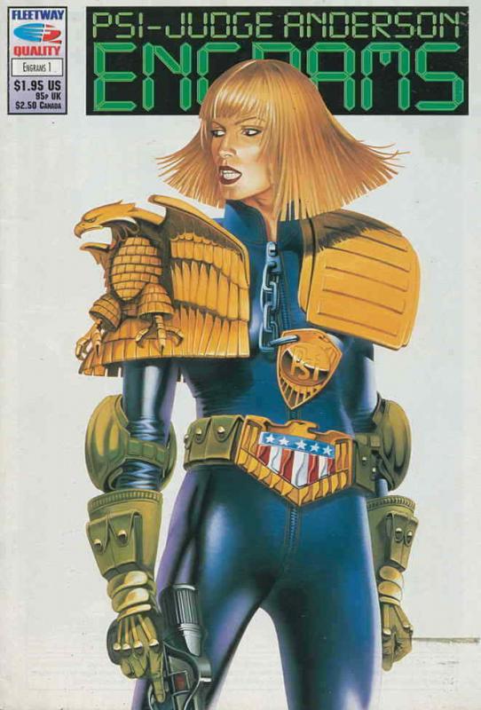 Psi-Judge Anderson: Engrams #1 VF; Fleetway Quality | save on shipping - details