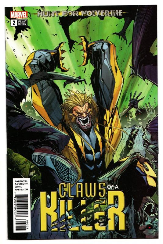 Hunt For Wolverine Claws Of Killer #2 Sandoval Variant (Marvel, 2018) NM