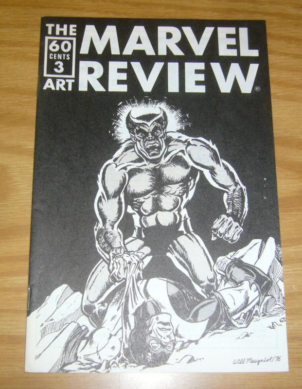 Marvel Art Review, The #3 VF; Marvelous Art Comics | save on shipping - details