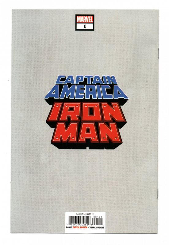 CAPTAIN AMERICA/IRON MAN #01 (2022) RON LIM | WALMART TRADE DRESS