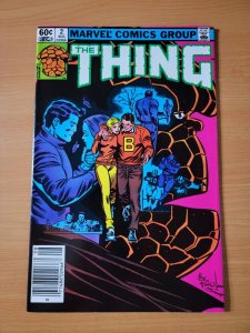 The Thing #2 Newsstand Variant ~ VERY FINE - NEAR MINT NM  ~ 1983 Marvel Comics