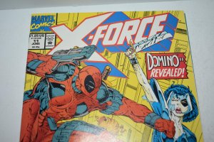 X-Force #11 (1992) Deadpool Cover Domino NM 9.4 Comic Book