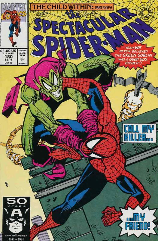 Spectacular Spider-Man, The #180 VF/NM; Marvel | save on shipping - details insi