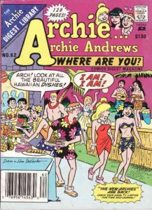 Archie Archie Andrews, Where Are You? Digest Magazine #62 FN ; Archie |