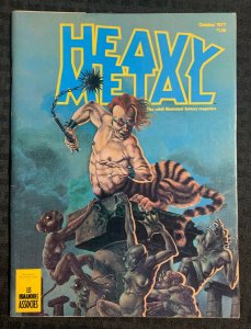1977 Oct HEAVY METAL Magazine FN 6.0 Bernie Wrightson / Moebius