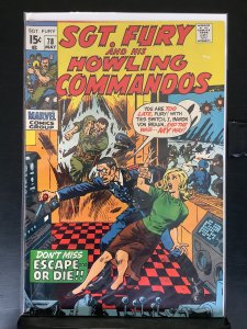 Sgt. Fury #78  (1970)