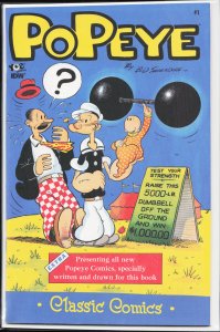 Classic Popeye #1 (2012) Popeye