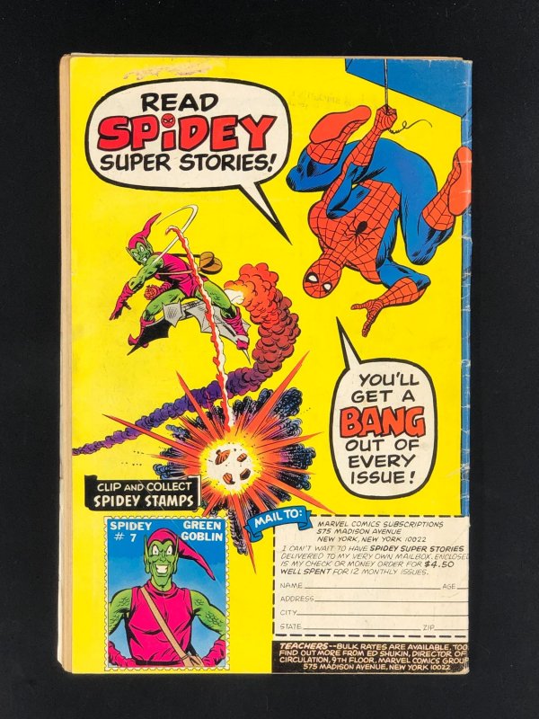 Spidey Super Stories #23 (1977) GD- Marvel Comics And The Electric Company