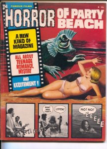 Horror Of People Beach 1964-Warren--Fumetti style-Film pix-word balloons-Wall...