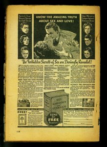 The Spider Pulp July 1934- Corpse Cargo- Skeleton cover- G-