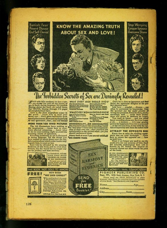 The Spider Pulp July 1934- Corpse Cargo- Skeleton cover- G-